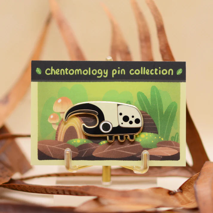 Hercules beetle enamel pin 4 variants