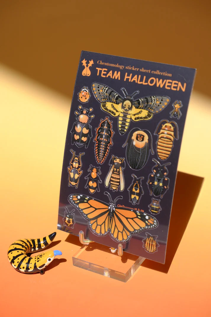 Transparent sticker sheet - Team Halloween
