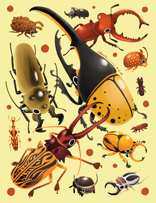 Horns & jaws club print