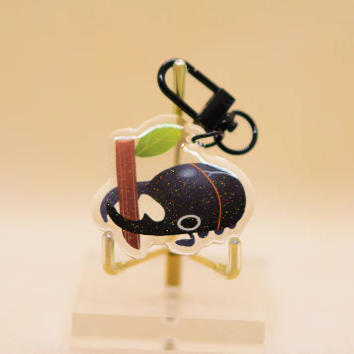 Acrylic key chain charm - Stag beetle