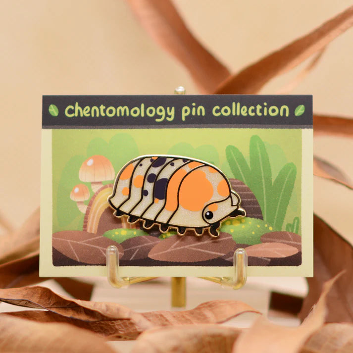 Cubaris isopod enamel pin - 4 variants